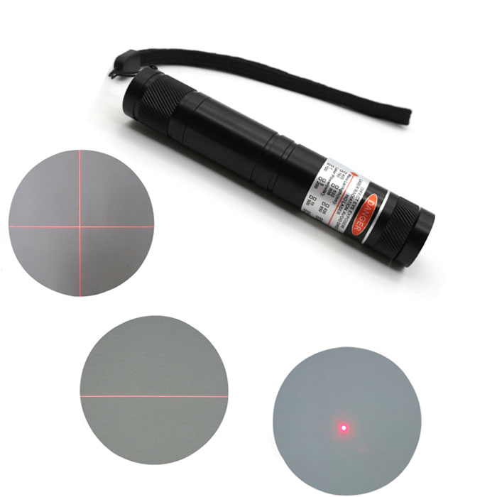 Rojo Portable Locator Dot/Line/Crosshair 650nm 100mW High Brightness Laser Locator - Haga click en la imagen para cerrar